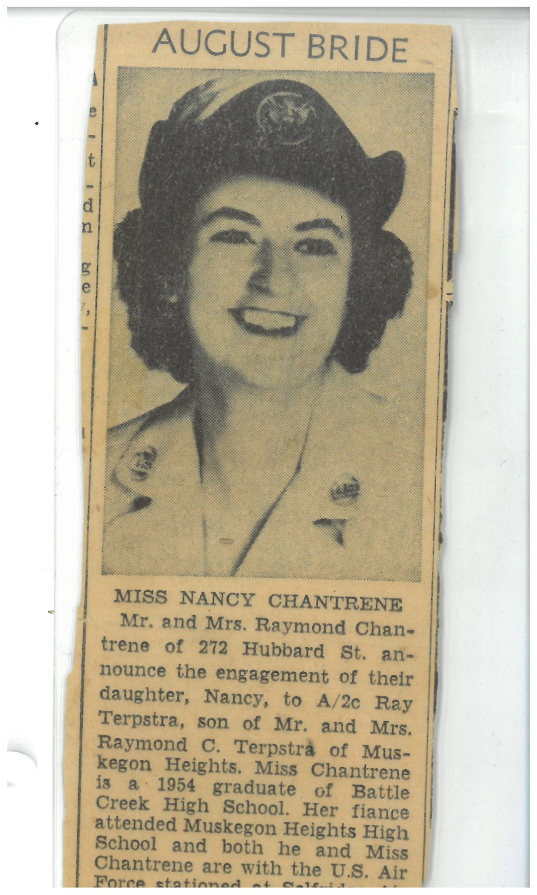 Obituary of Nancy Lou Terpstra