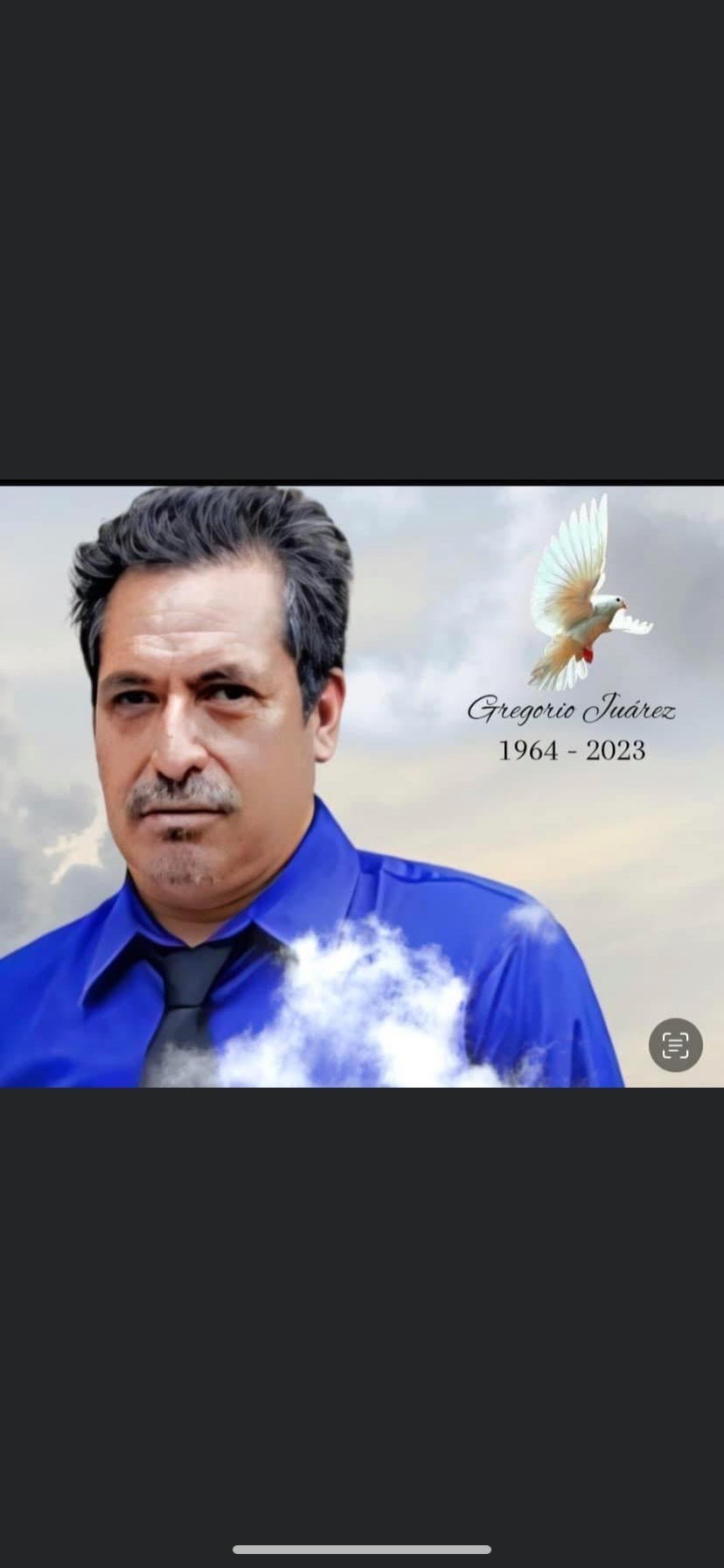 Obituary of Gregorio Juarez Romero