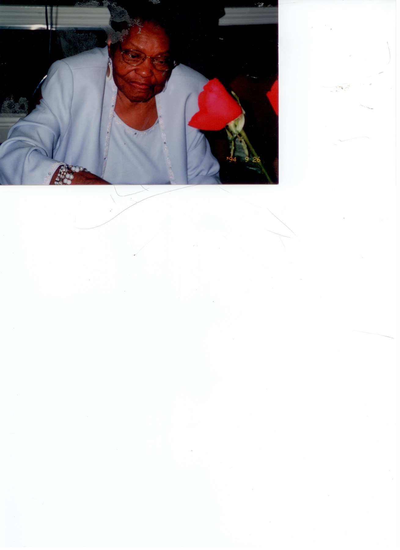 Obituary of Lucy M Young