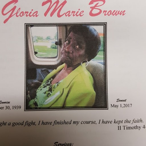 Obituary of Gloria Marie Brown