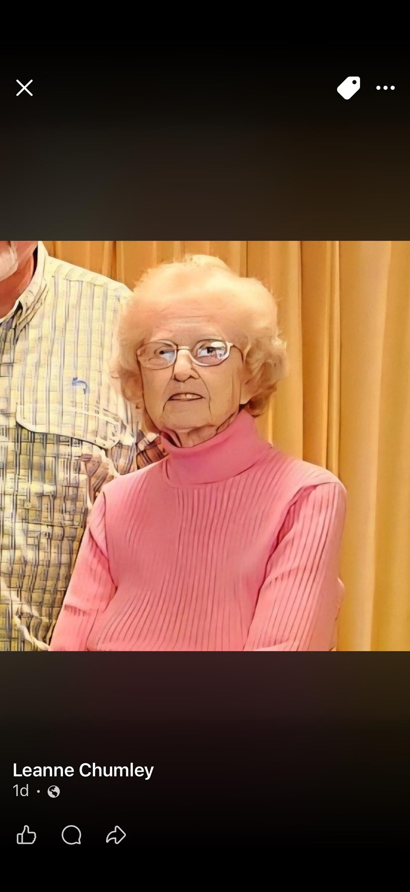 Obituary of Muriel E. Chumley