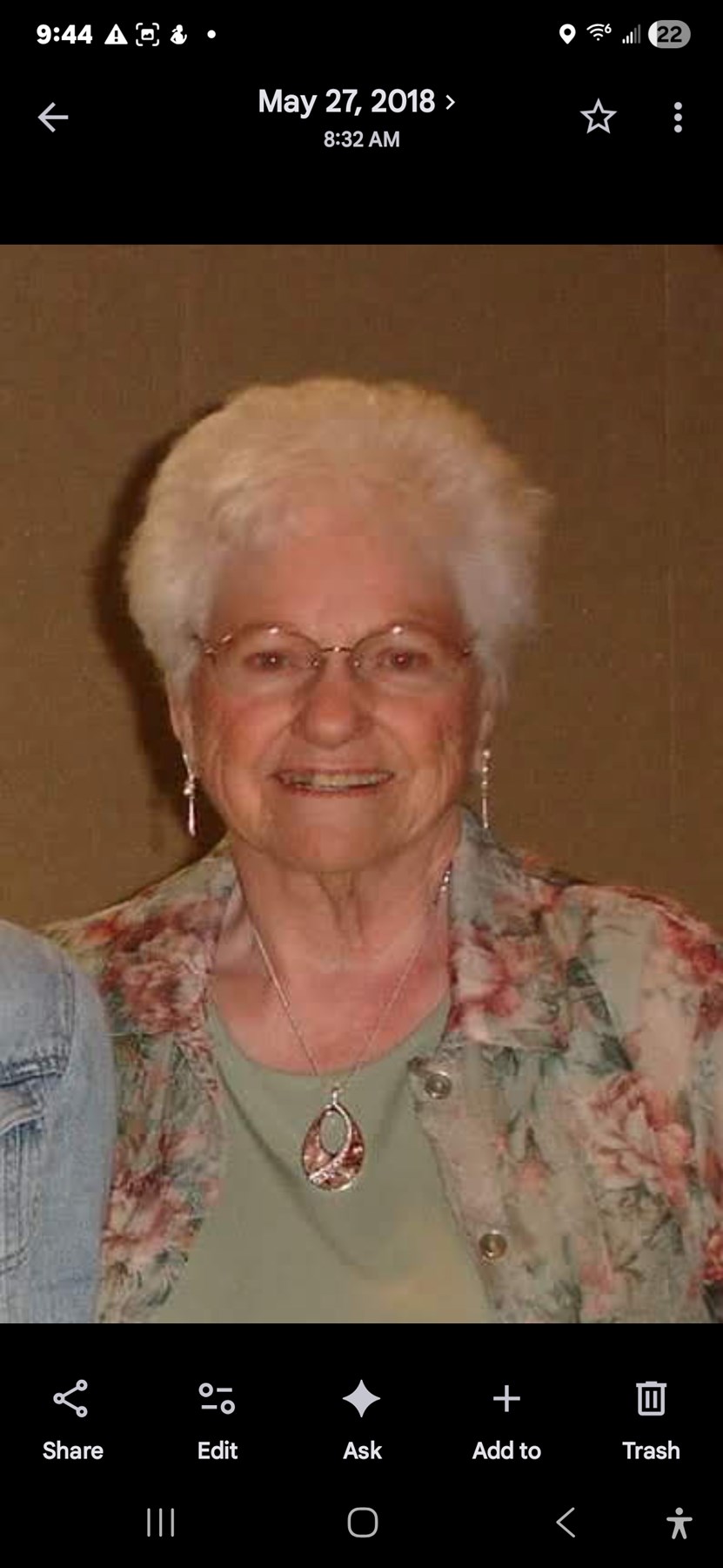 Obituary of Betty June Krause