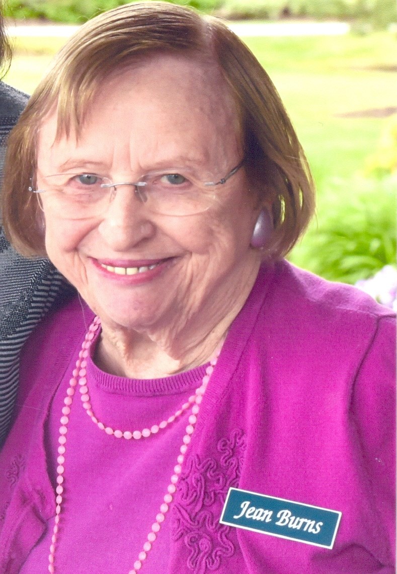 Obituary of Jean S Burns