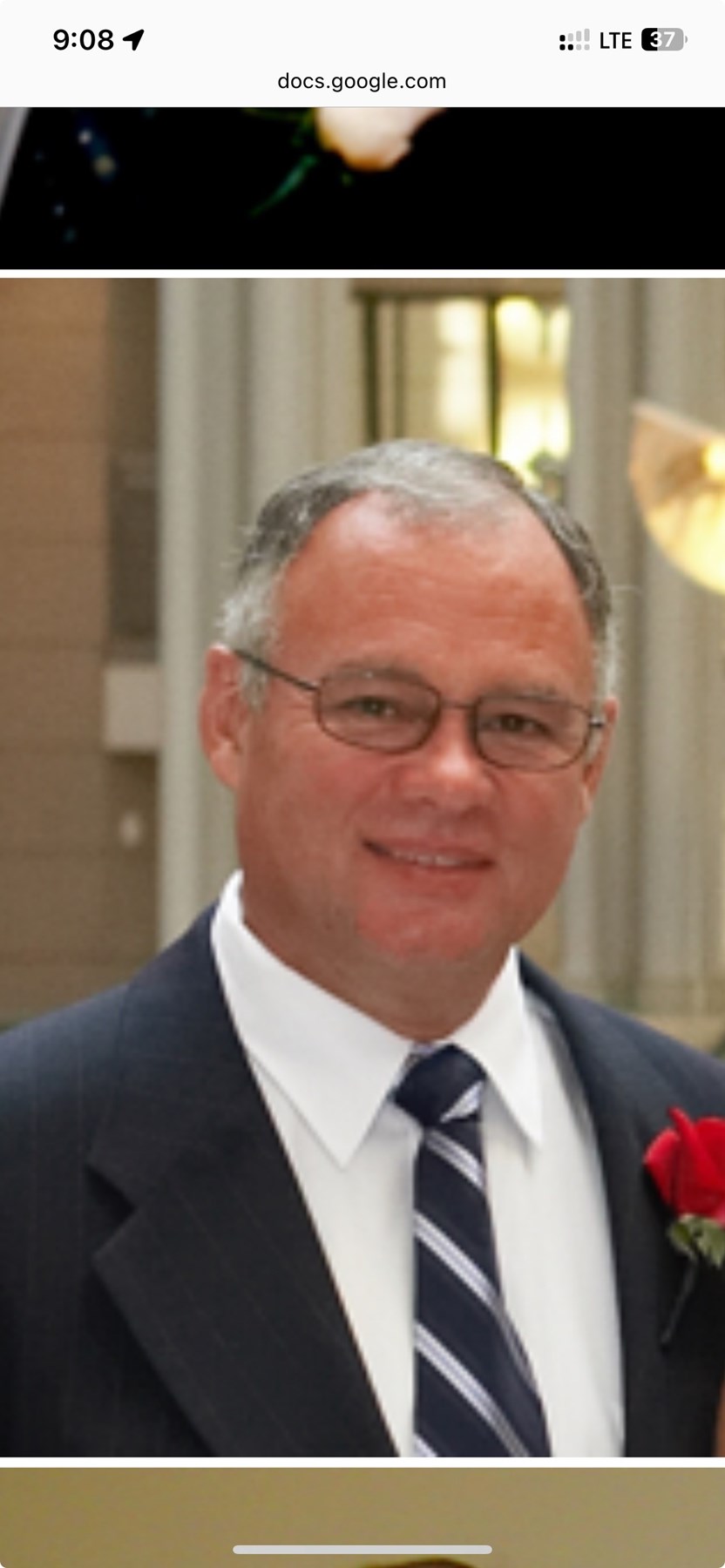 Avis de décès de William Joseph Redmond