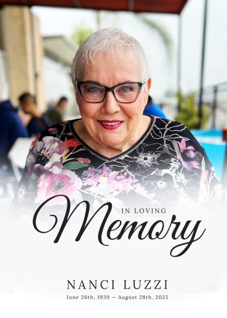 Obituary of Nanci Marie Luzzi