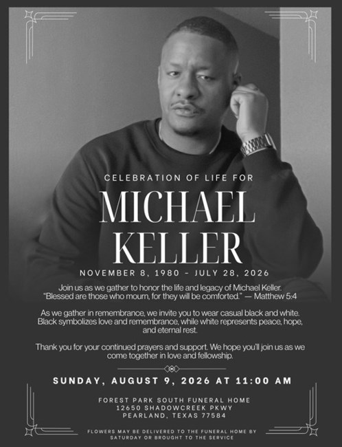 Obituary of Michael Dewayne Keller