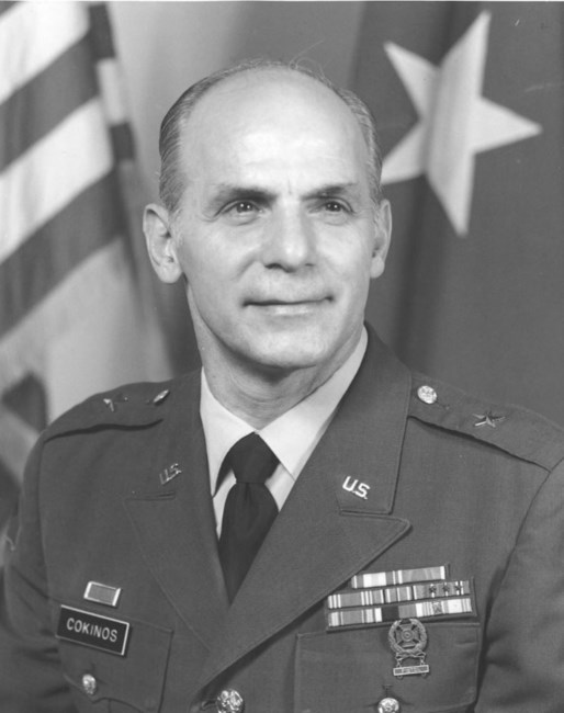 Obituario de Brigadier General Mike P. Cokinos