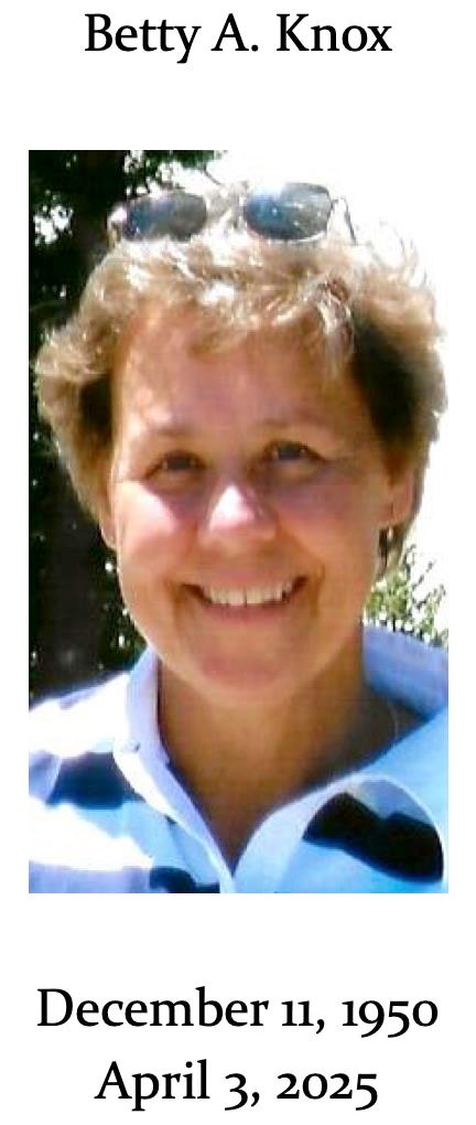 Obituary of Betty Ann Knox