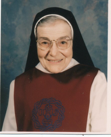 Avis de décès de Sr. Mary Elaine Braden
