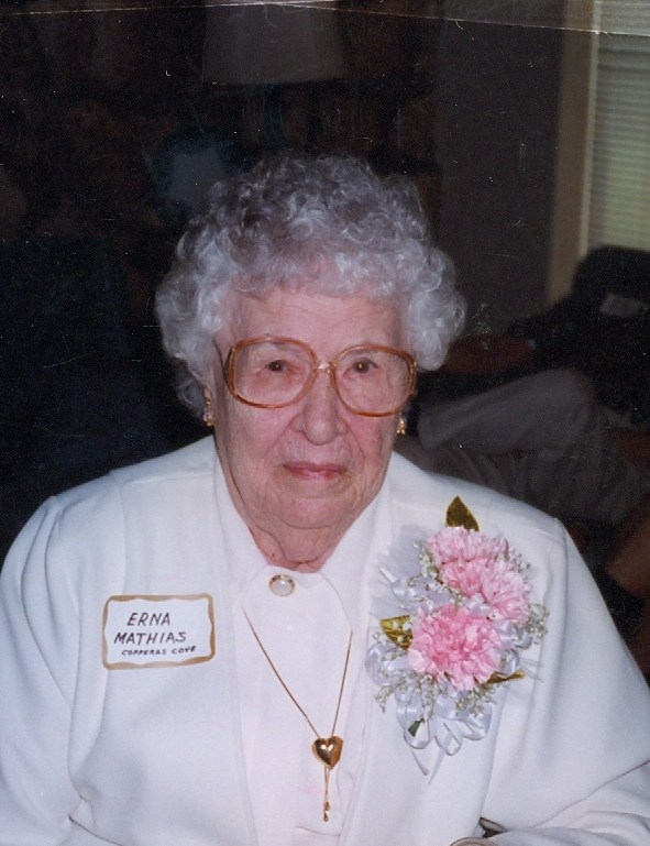 Obituary of Erna Marie Mathias