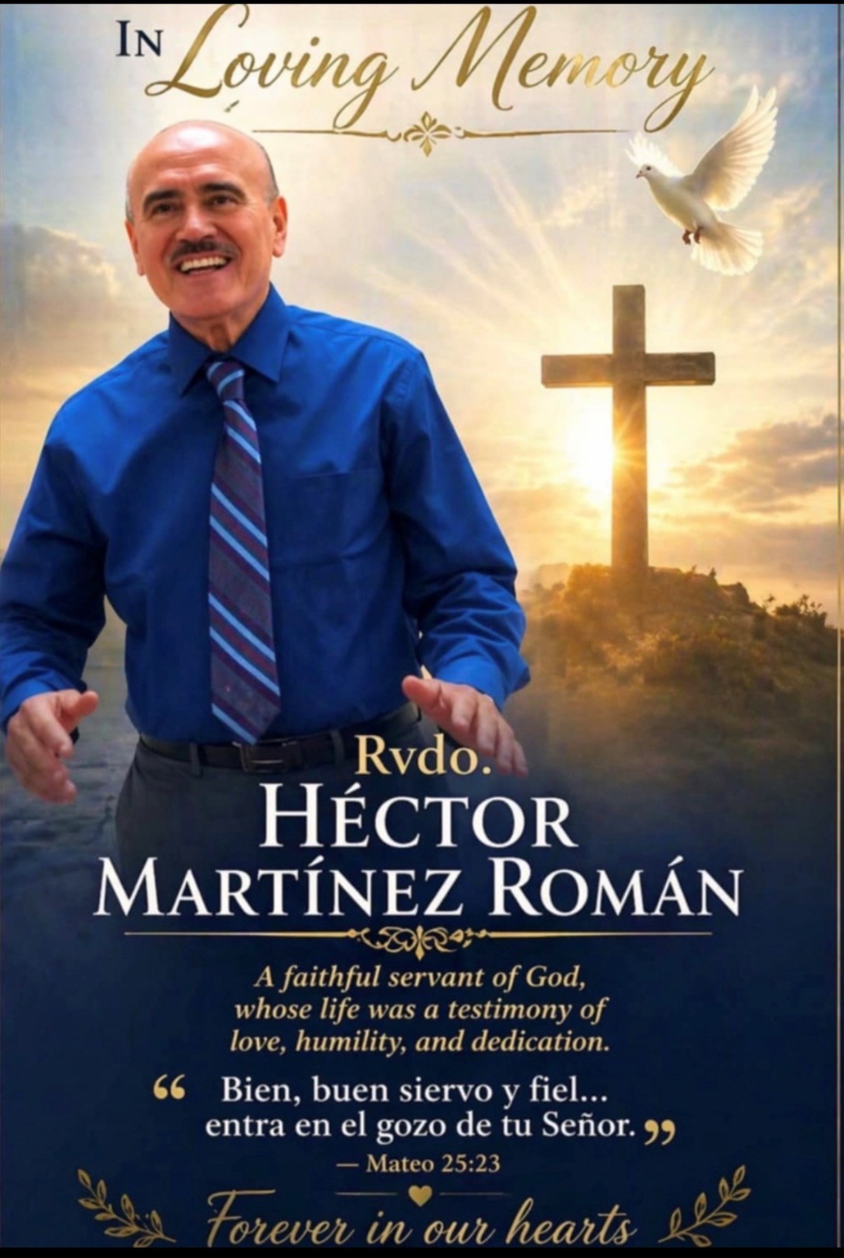 Obituario de Héctor Antonio Martínez Román