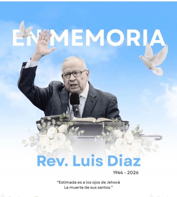 Obituary of Rev. Luis E Diaz