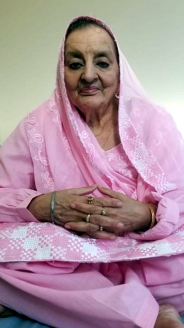 Obituary of Hardarshan Kaur Ahluwalia