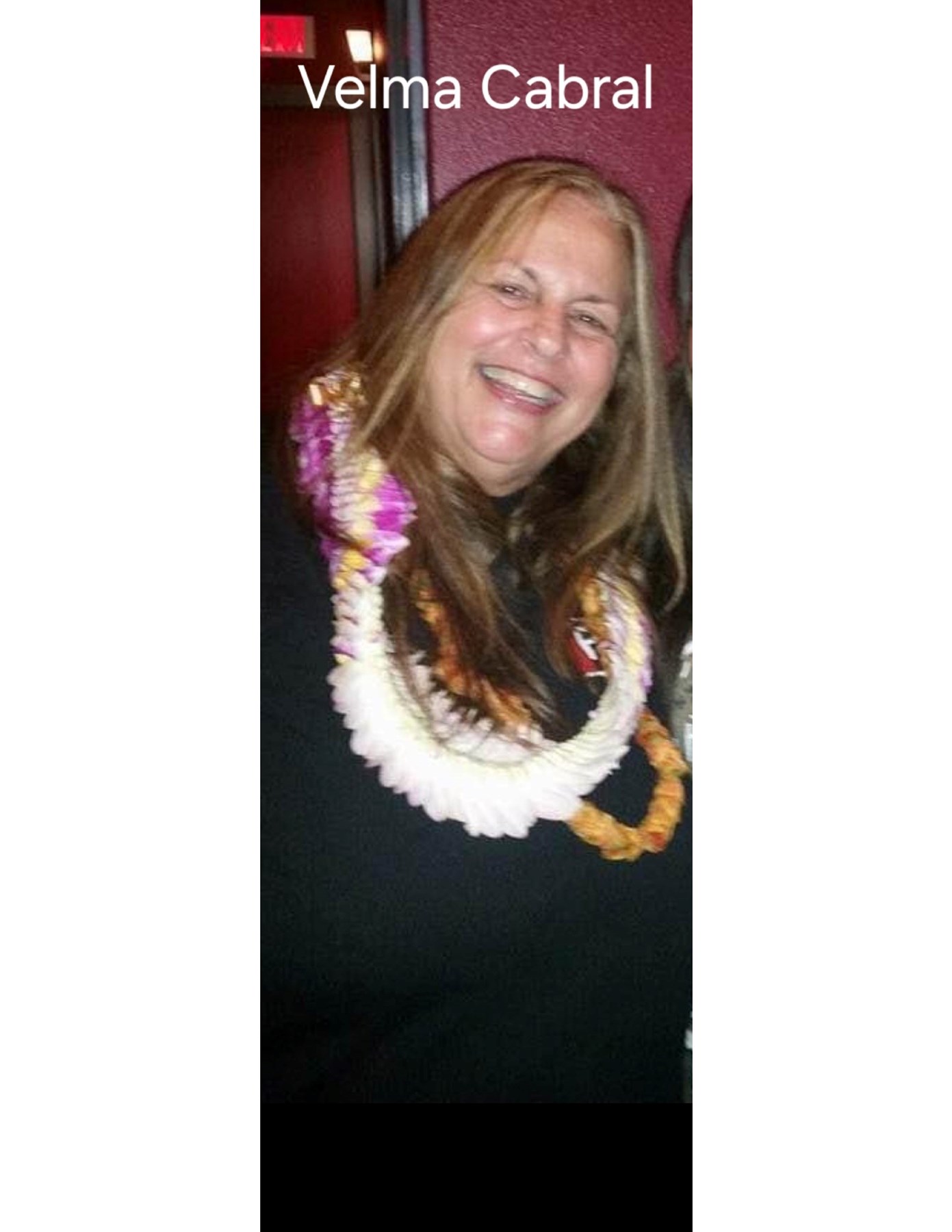 Obituary of Velma May Cabral