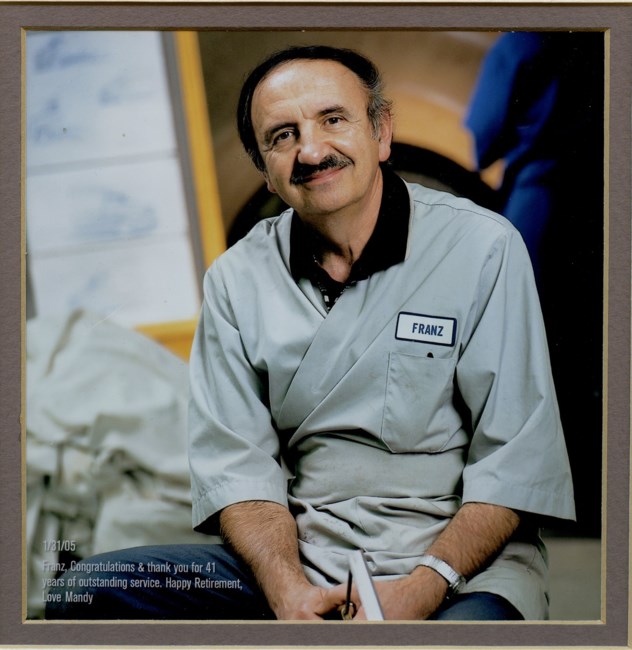 Avis de décès de Franz Mueller