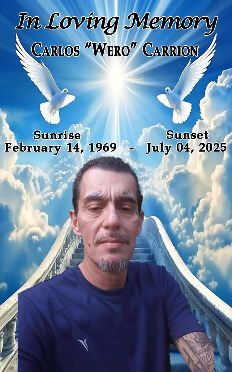 Obituary of Carlos Carrion Jr.