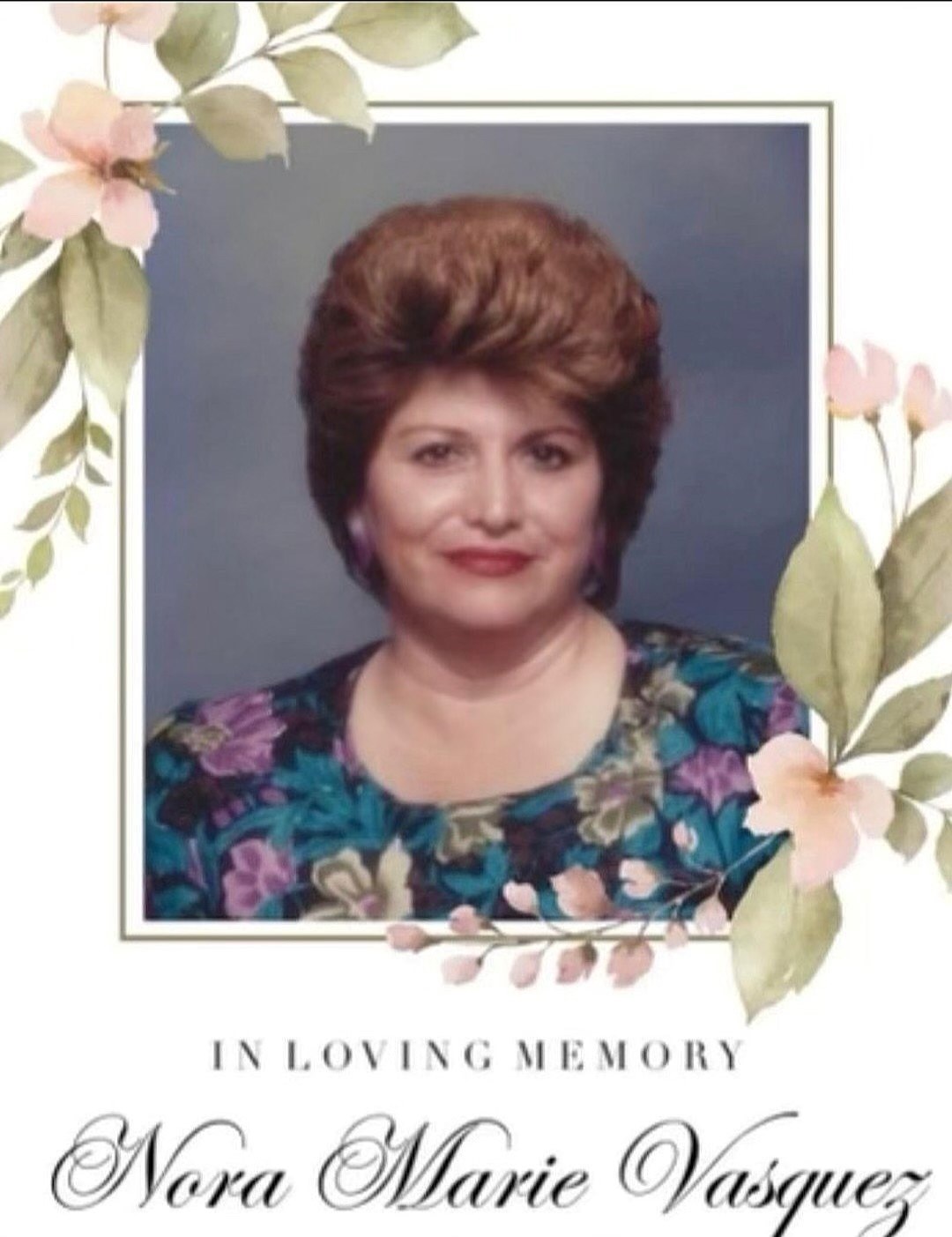 Nora Vasquez Obituary San Jose, CA(02)