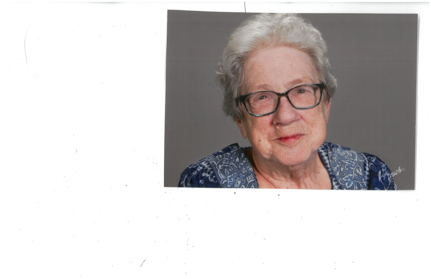 Obituary of June L Weener