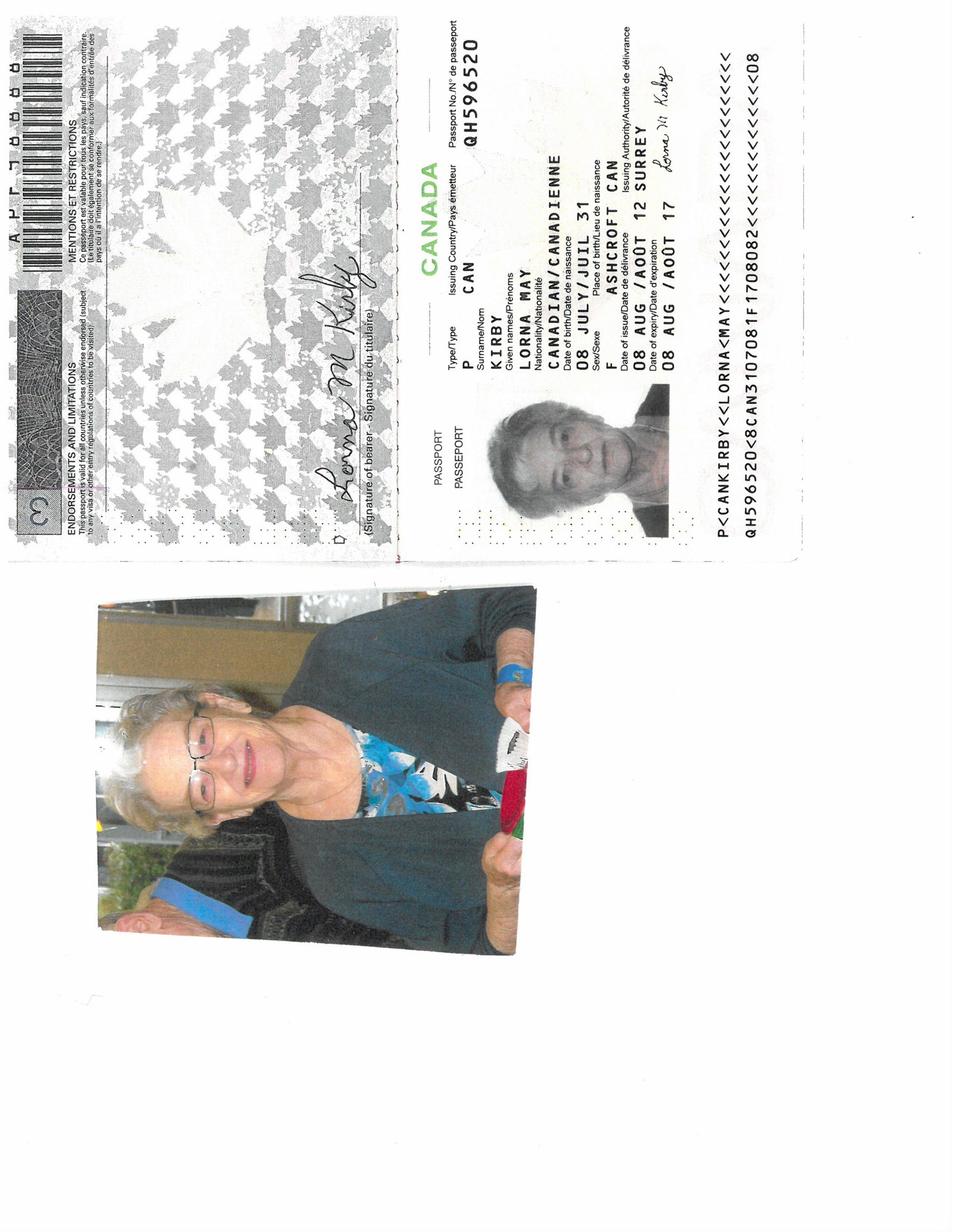 Obituary of Lorna May Kirby