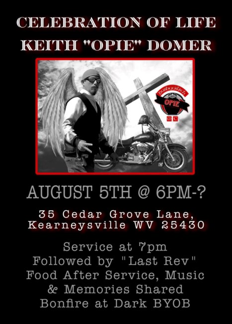 Obituary of Keith "Opie" Domer