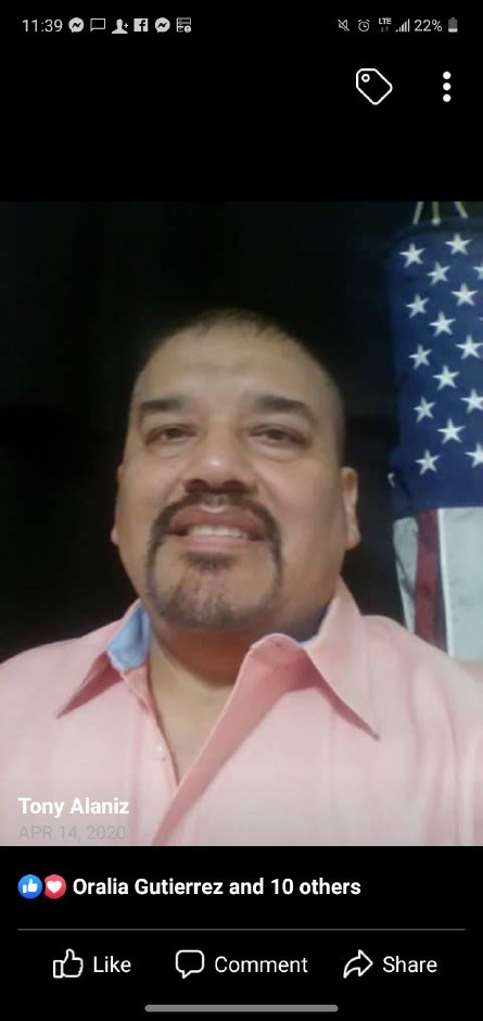 Obituary of Antonio Alaniz