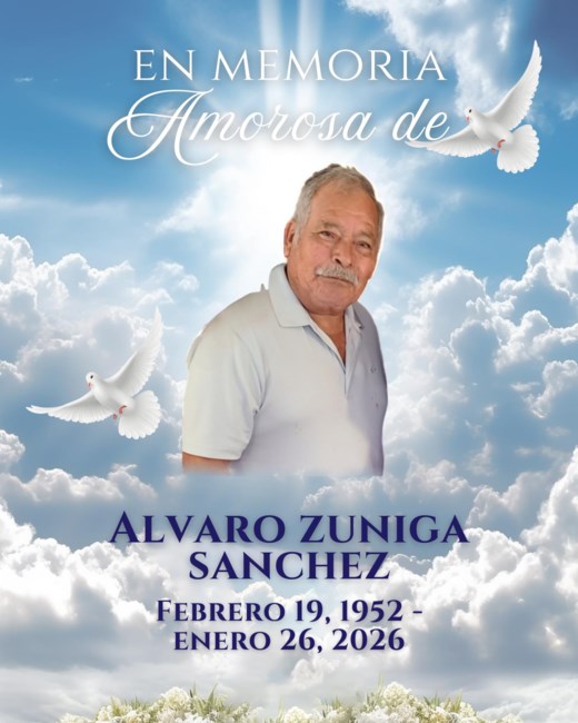 Obituary of Alvaro Zuniga-Sanchez