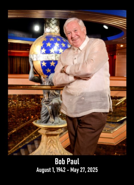 Avis de décès de Robert "Bob" Milton Paul