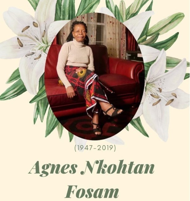 Avis de décès de Agnes Nkontan Fosam
