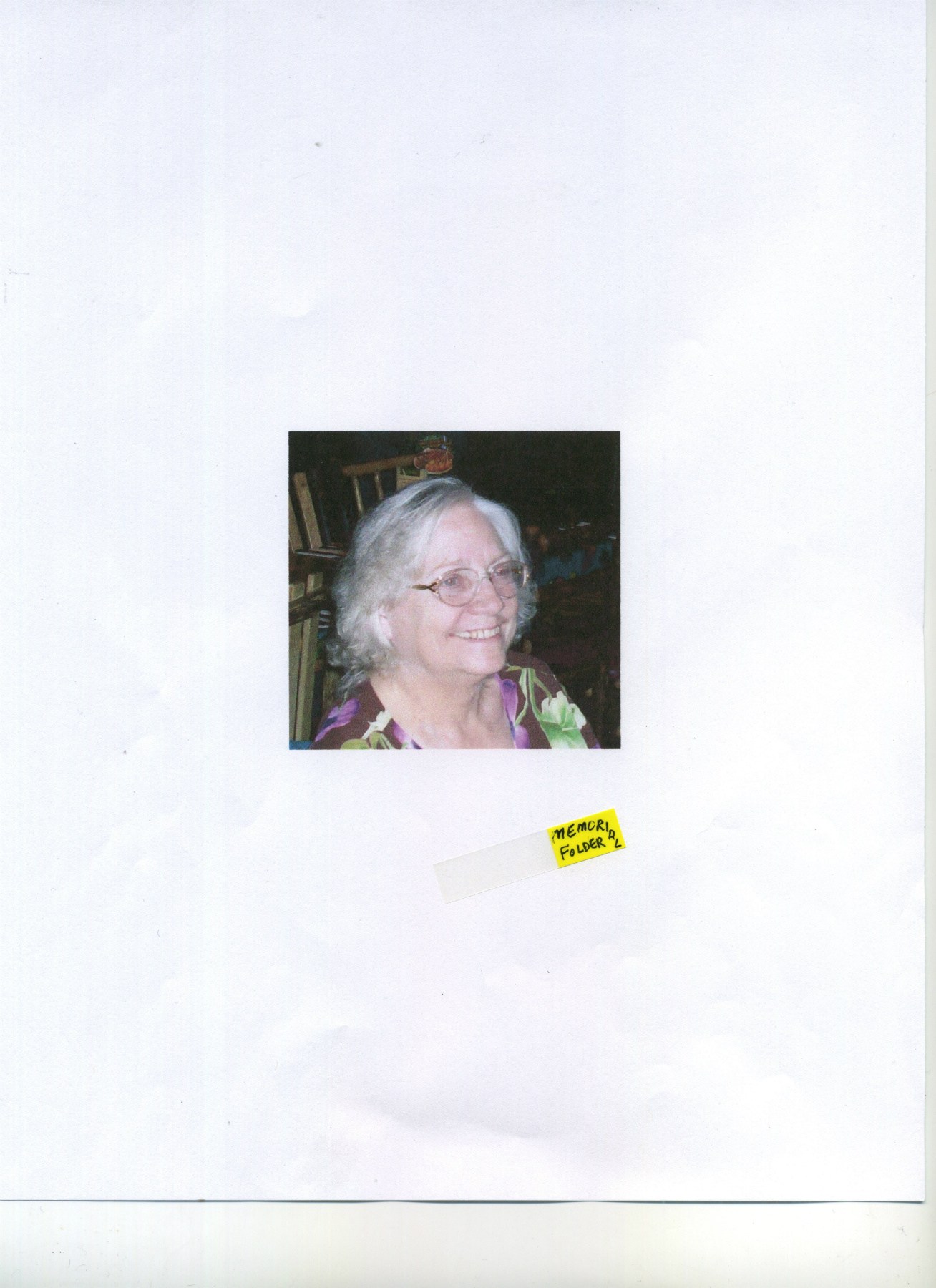 Obituary of Mary Lou Nelson