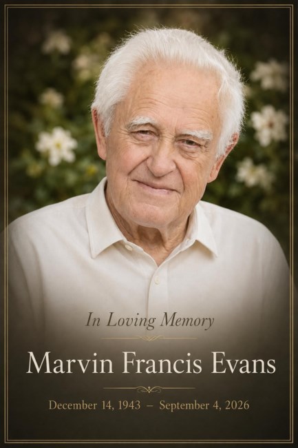 Obituary of Marvin F. Evans