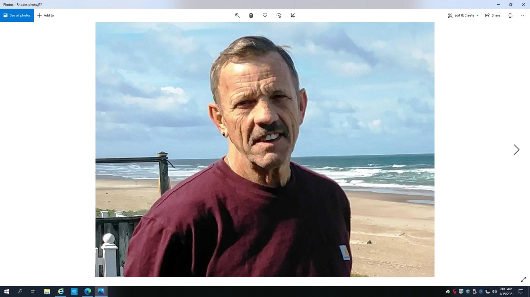 Obituary of Roger Burner Rhodes