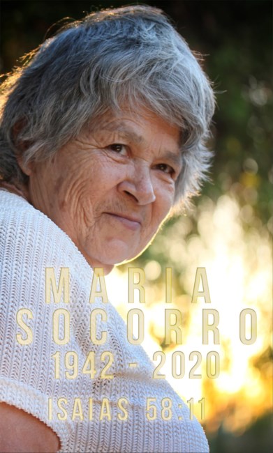 Obituario de Maria Socorro Arellano Castillo