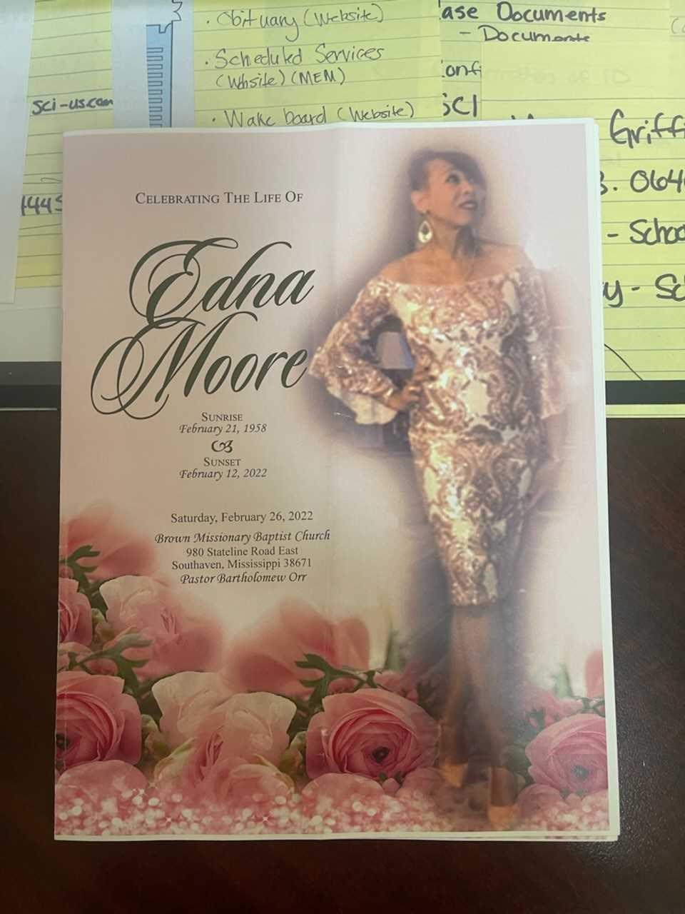 Obituary of Edna Moore