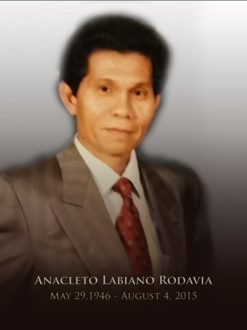 Obituary of Anacleto Labiano Rodavia