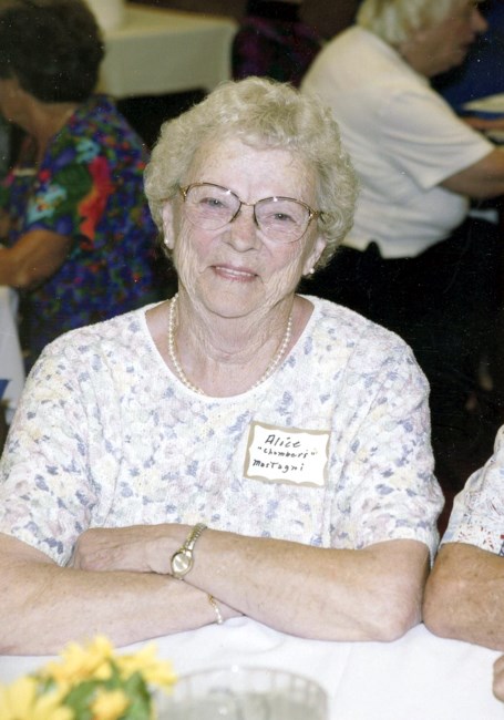 Obituary of Alice May Mastagni