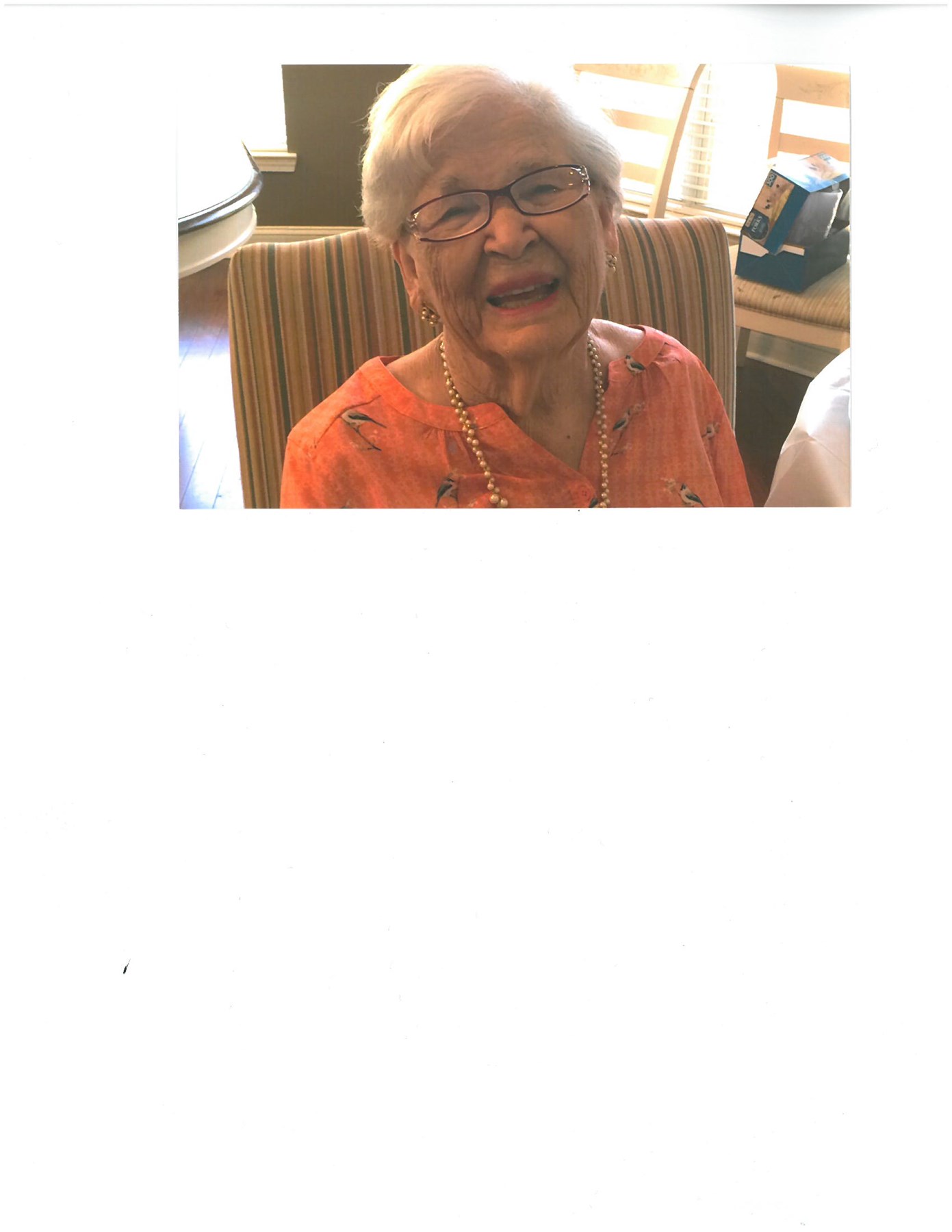 Obituary of Mary Fuller Pitts