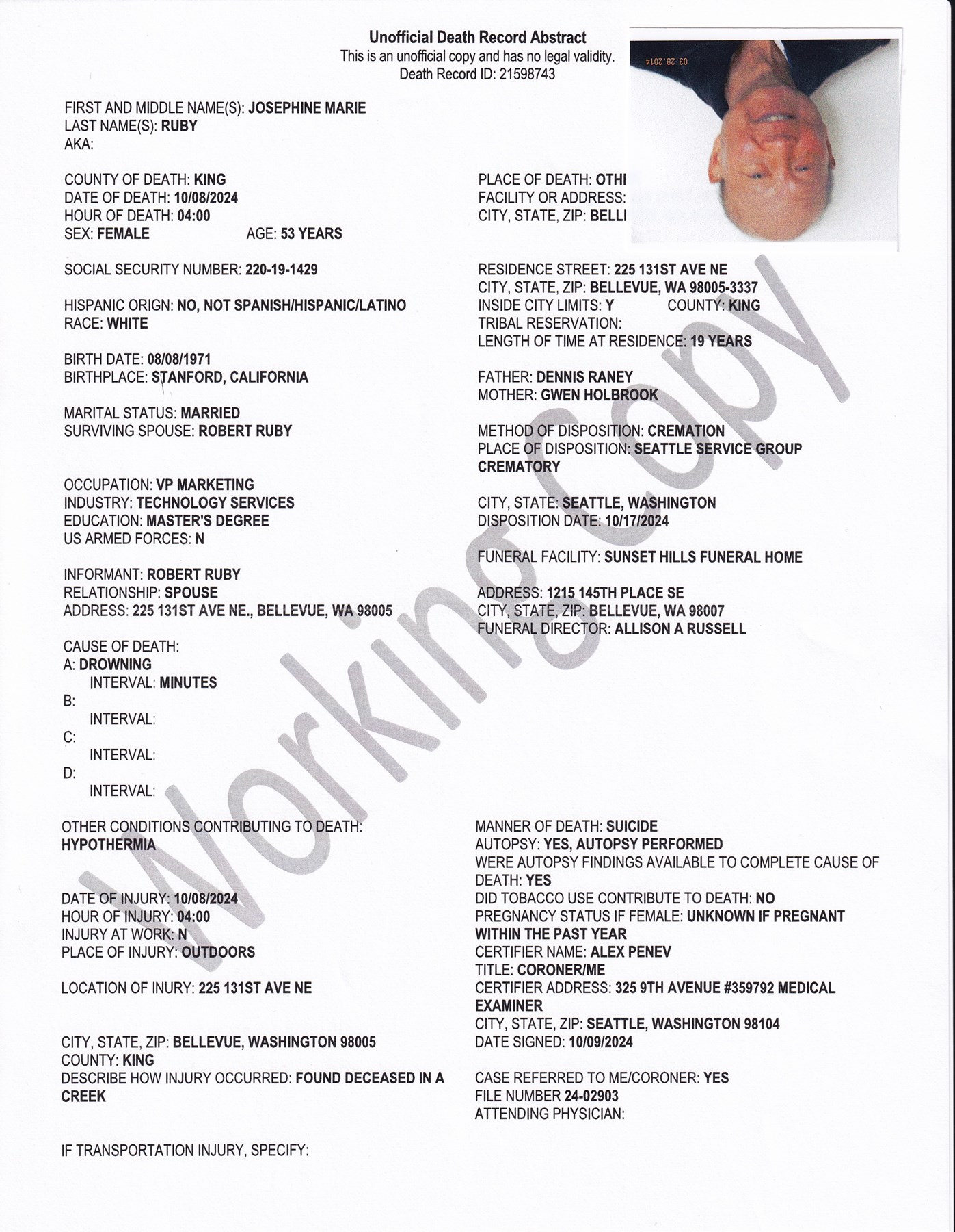 Obituary of Alfredo Hua-Sing Ang