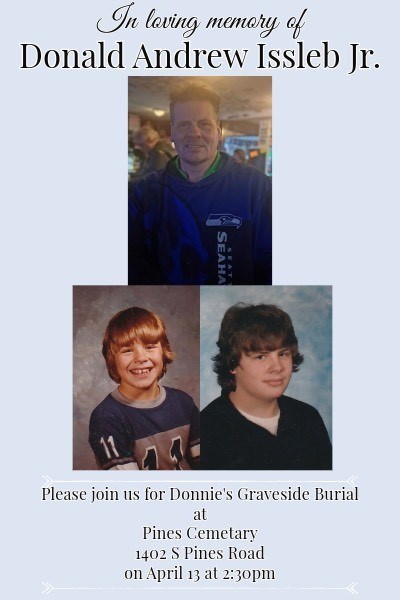 Obituary of Donald Andrew Issleb Jr.