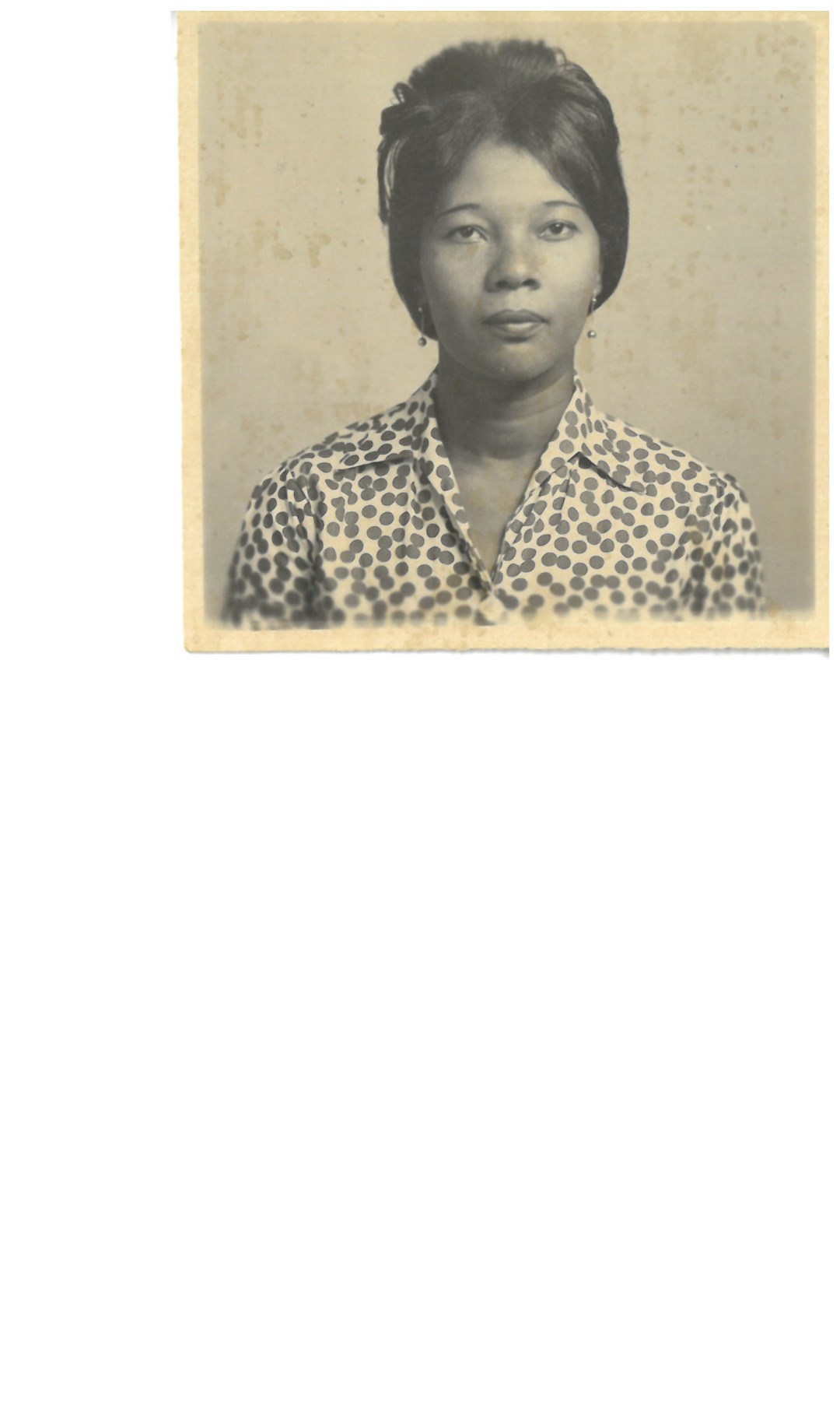 Obituary of Jacqueline Prepetit