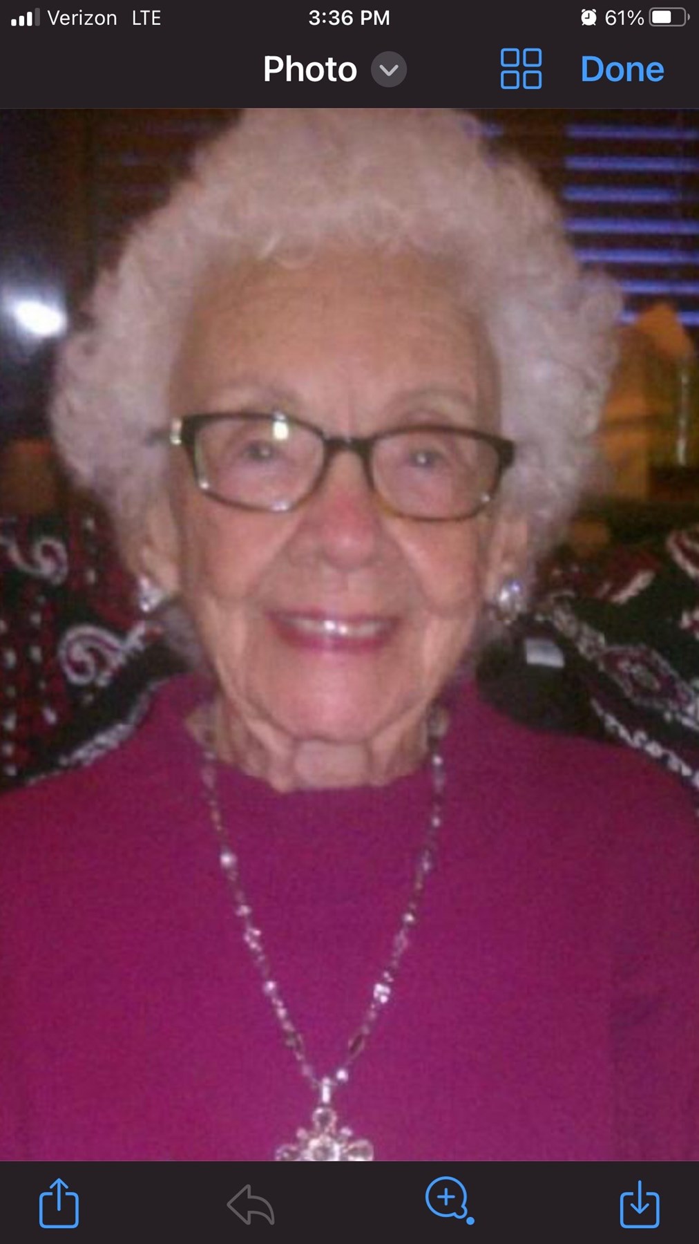 Obituary of Olive Reueletta Bishop