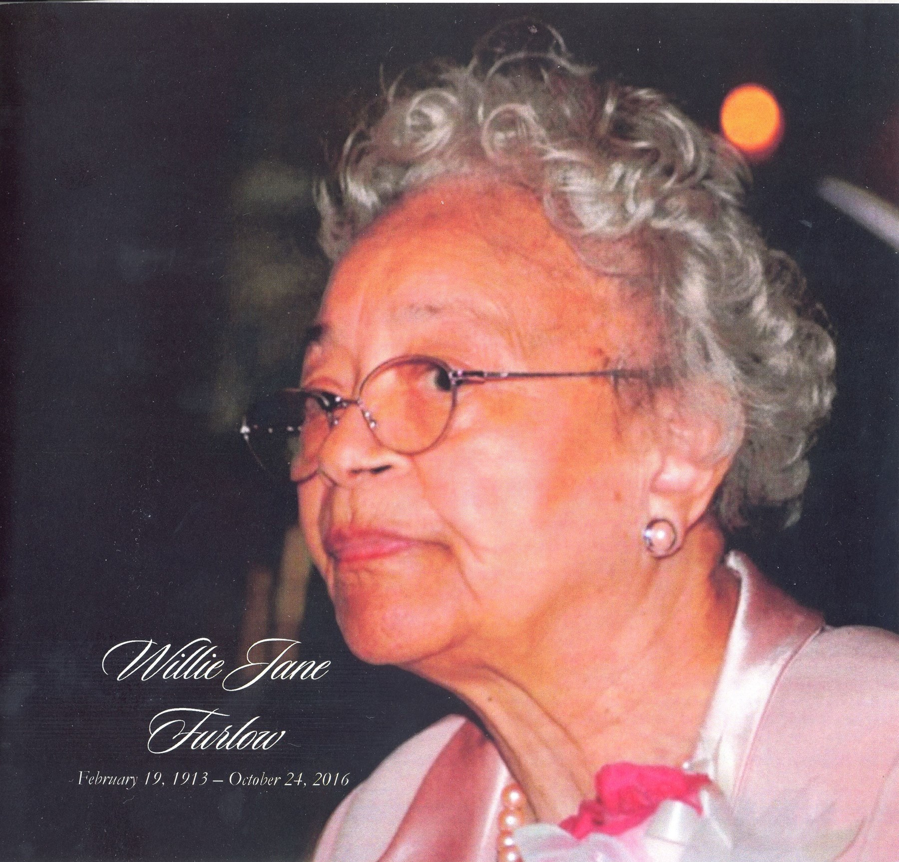 Obituary of Willie Jane Furlow