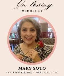 Obituary of Maria Magdalena Soto