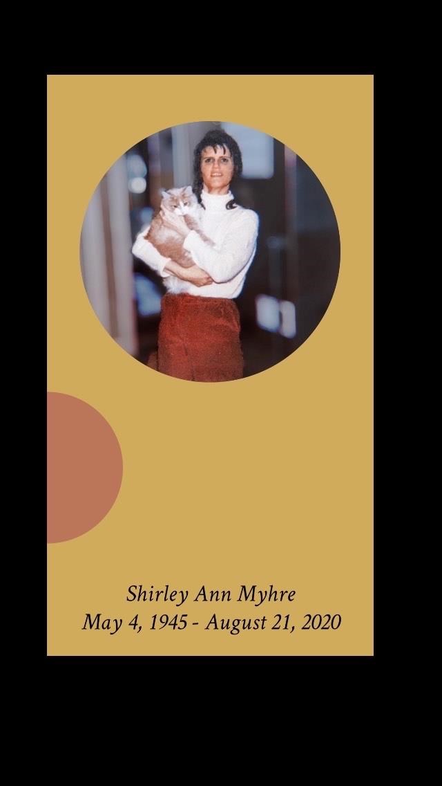 Obituary of Shirley Ann Myhre