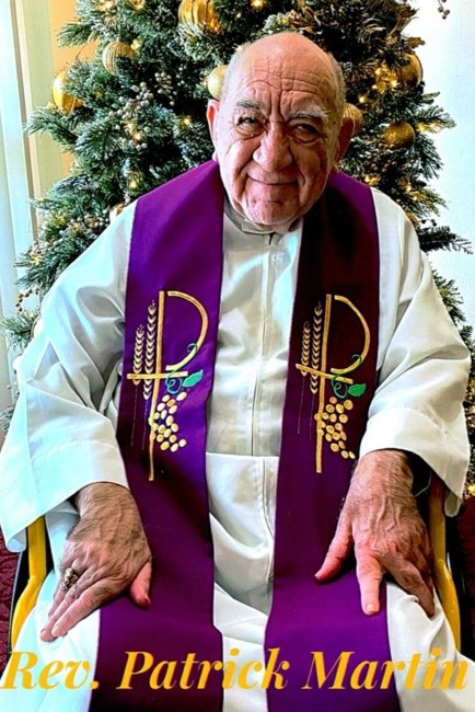 Obituary of Reverend Patrick A. Martin