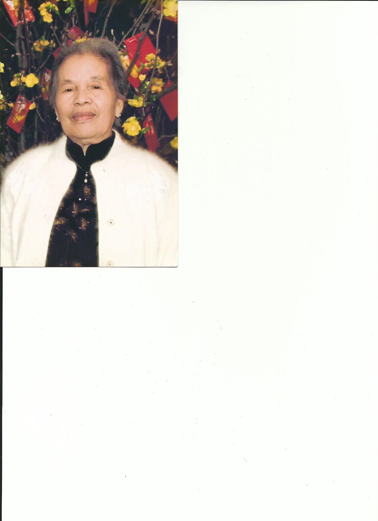 Obituary of Tam Thi Le