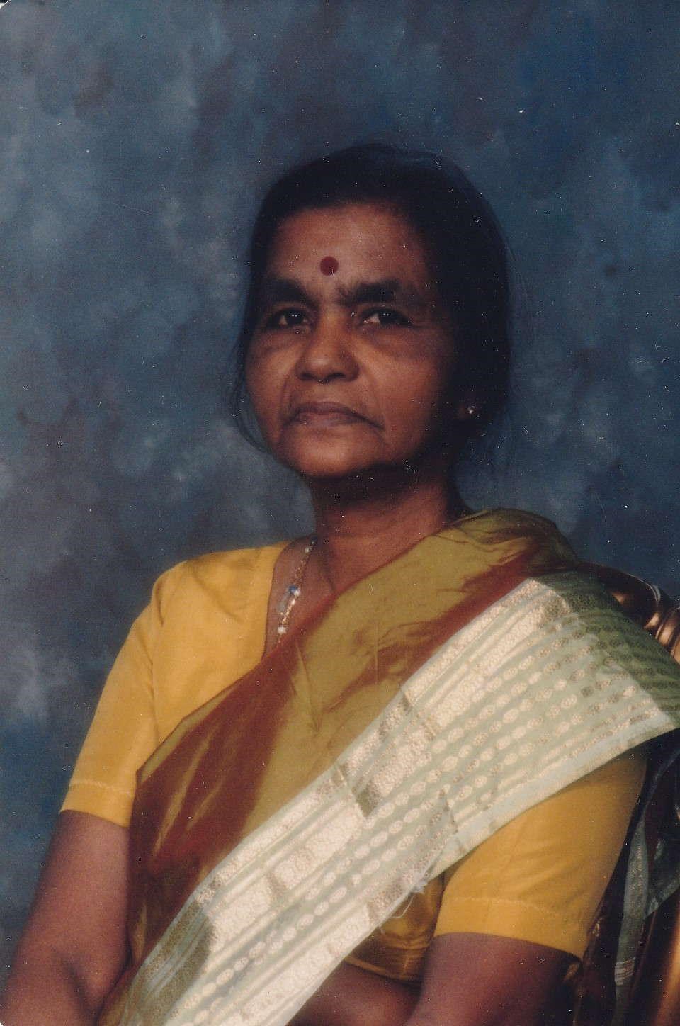 Obituary of Sellamma Mahadevanpillai