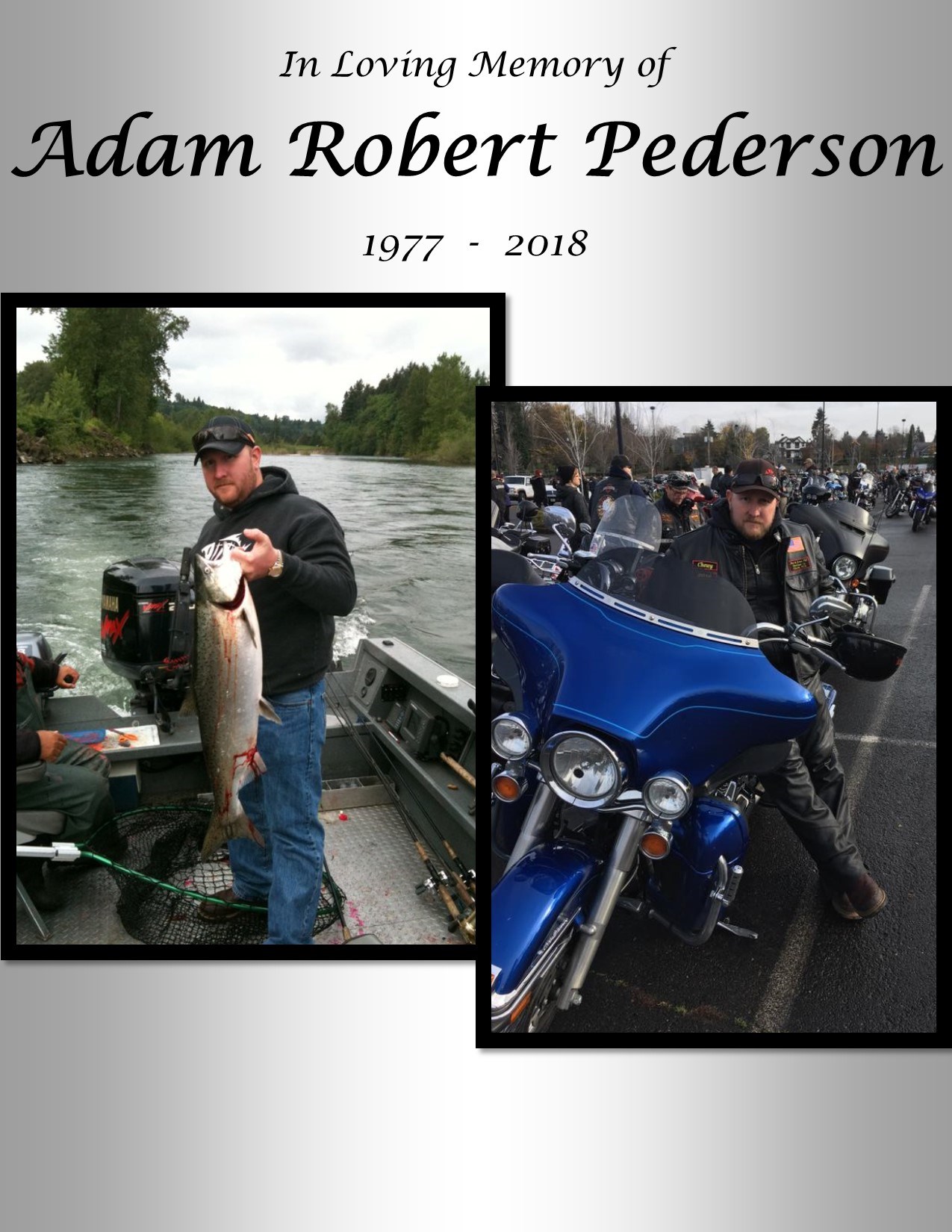 Obituary of Adam Robert Pederson