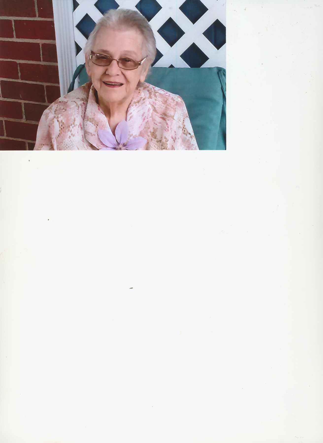 Obituary of Helen Pauline Bentley