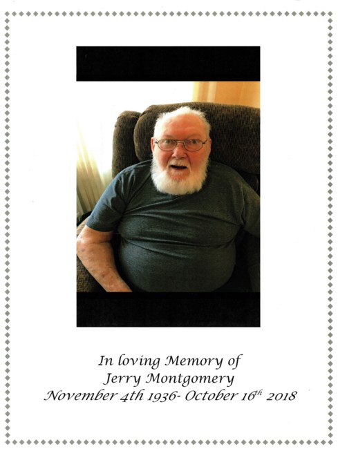 Obituary of Jerry L. Montgomery
