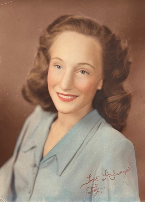 Obituary of Betty Joy Tendall Smith
